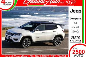 JEEP Compass 1.6 mjt Limited 2wd 120cv