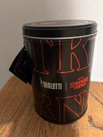 Barattolo latta Bialetti x Stranger Things netflix