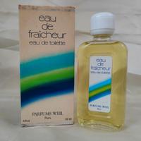 Eau de fraicheur de weil edt profumo vintage