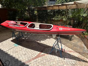 Canoa in vetroresina NOVA Duo da 4,5mt