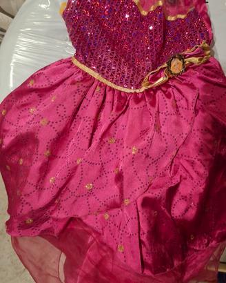 Vestito carnevale Barbie 10 anni