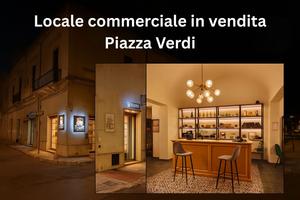 Negozio angolare con 2 vetrine Piazza Verdi