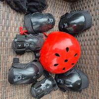 Casco e protezioni x roller/skate
