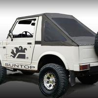 Capote Fastback Suzuki Samurai SJ Suntop - Kakhi