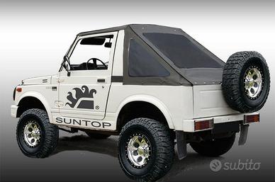 Capote Fastback Suzuki Samurai SJ Suntop - Kakhi