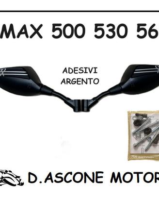 Specchietti a Manubrio Tmax 500 530 560 ADESISI AR