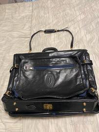 borsa Cartier originale vera pelle tenuta beni
