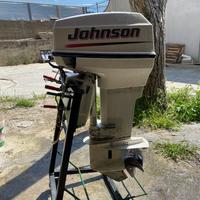 Barca grande e motore Johnson 737 40 cv