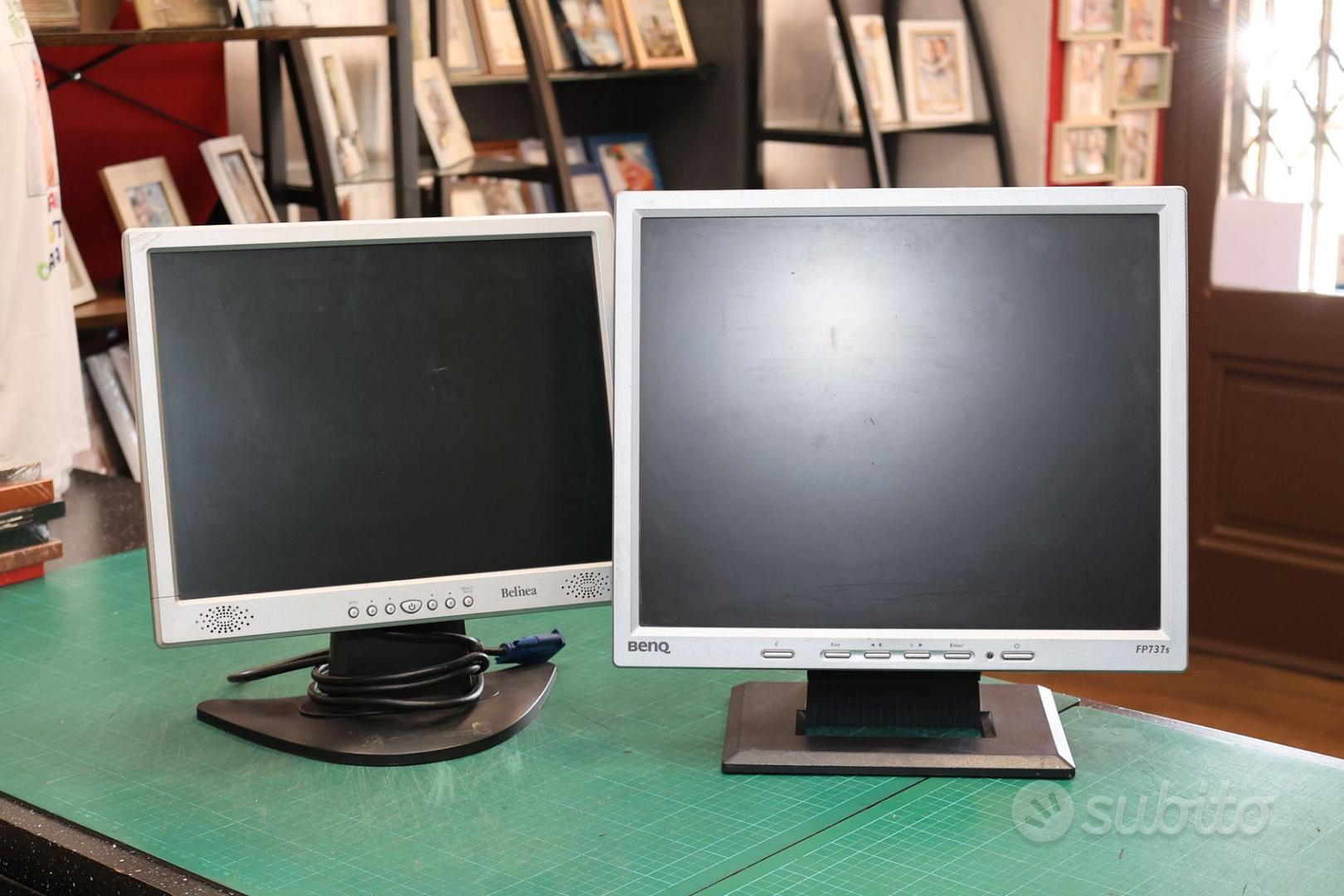 2 MONITOR COMPUTER - Informatica In vendita a Torino