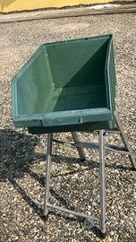 5 Contenitori in plastica a bocca di lupo