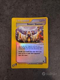 Desert Shaman holo Pokemon