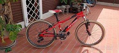Bicicletta ferrini ride rossa