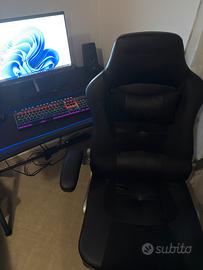 Postazione pc completa gaming amd ryzen 5 lenovo