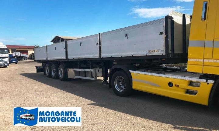 Semirimorchio ribaltabile Cardi doppia cassa 13,60