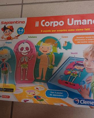 Gioco IL CORPO UMANO Sapientino - NUOVO