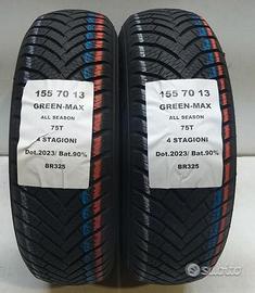 2 gomme 155 70 13 green-max br325