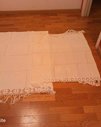 Stock tre asciugamani in lino