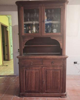 Mobile vetrinetta arte povera