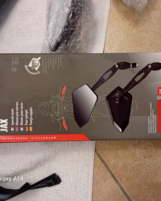 Specchietti Jax + Adattatori per moto e scooter