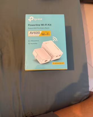 Kit Powerline TP-Link TL-WPA4220 AV600 Wi-Fi