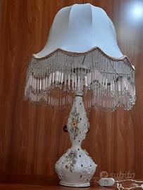 lume grande capodimonte ceramica 