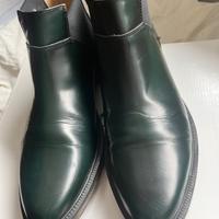 Scarponcino Ska modello Chelsea pelle verde IT 39