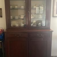 Credenza vetrina antica