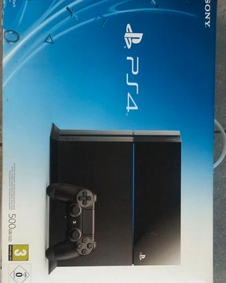 PS4 Fat 500GB Jet Black