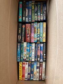 Vhs walt disney, pokemon cartoni, film, altro