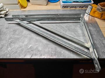 Reggimensola Acciaio 50 x 34cm