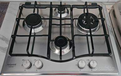 Piano cottura a gas Hotpoint Ariston 4 fuochi 