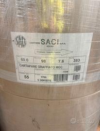 Stock bobine carta alimentare + macchinari