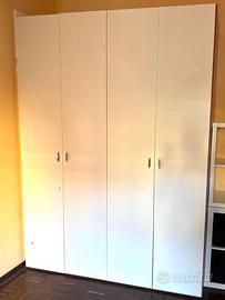 Armadio 4 ante bianco – 180x245 cm
