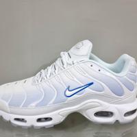 scarpe nik air max plus TN White, Blue