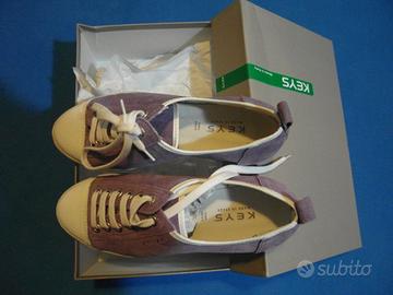STOCK DUE PAIA DI SCARPE KEYS TAGLIA 36
