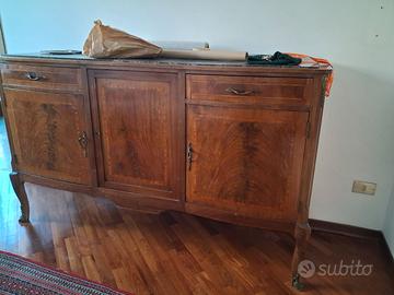 2 credenze primo 900 con ripiano marmo