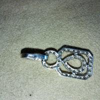 Set ciondolo e  orecchini argento e zirconi