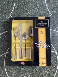 Set Posate 24 Pezzi BLAUMANN - Acciaio Inox