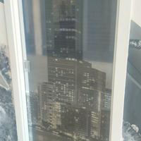 Porta scorrevole in cristallo