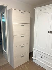 Coppia di scarpiere / scarpiera