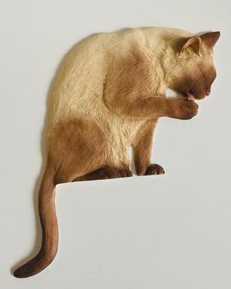 Gatto siamese da parete