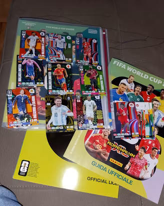carte Mondiali adrenalyn calciatori panini 