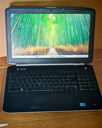 Portatile Dell i5 100% funzionante ssd 250gb ram 8