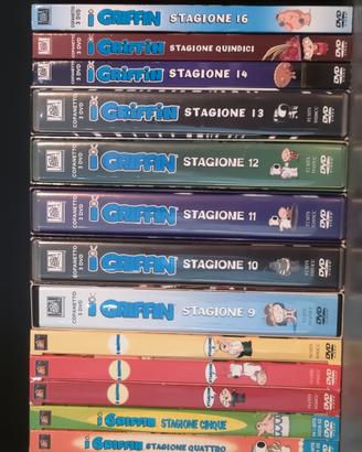 Collezione Griffin 16 cofanetti italiano + 3 film