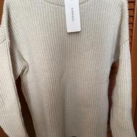 maglione color panna