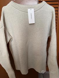 maglione color panna