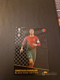Carta Ronaldo topps black edge edition euro 2025