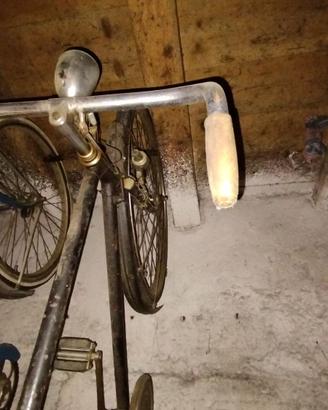 bicicletta freni a bacchetta vintage