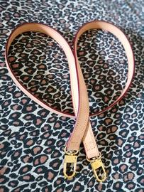 Cinghia, tracolla in cuoio, artigianale. NUOVA
