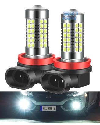 KIT LAMPADE LED ANABBAGLIANTI HB4 O 9006 60W 54SMD